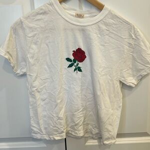 Brandy Melville - John Galt Vintage Rose T-Shirt